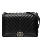 Chanel Medium Chevron Lambskin Boy Flap