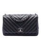 Chanel Medium Chevron Lambskin Surpique Flap