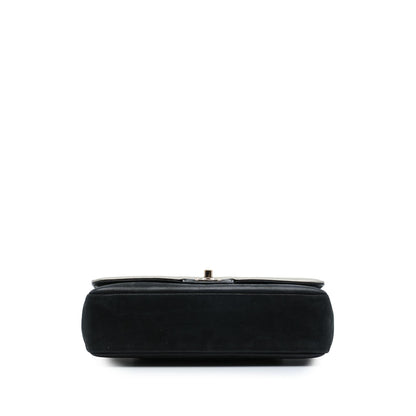Chanel Medium Classic Bicolor Caviar and Iridescent Calfskin Double Flap