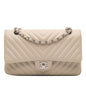 Chanel Medium Classic Chevron Lambskin Double Flap