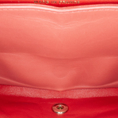 Chanel Medium Classic Chevron Lambskin Double Flap