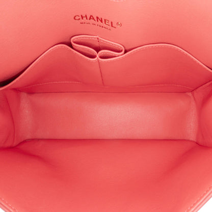 Chanel Medium Classic Chevron Lambskin Double Flap