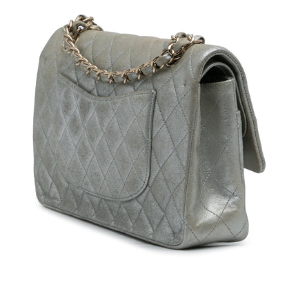 Chanel Medium Classic Iridescent Calfskin Double Flap