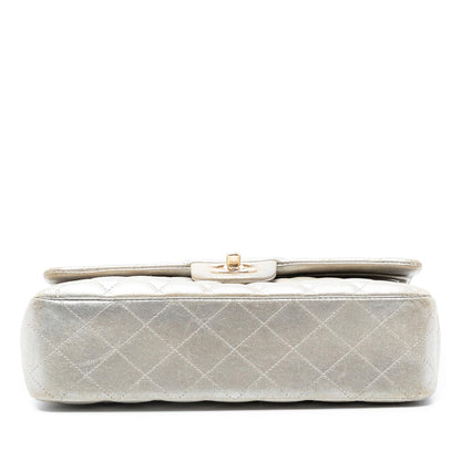 Chanel Medium Classic Iridescent Lambskin Double Flap
