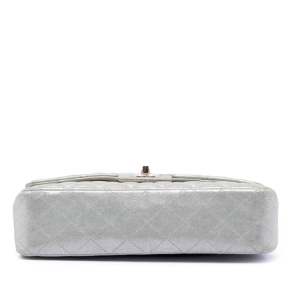 Chanel Medium Classic Iridescent Lambskin Double Flap