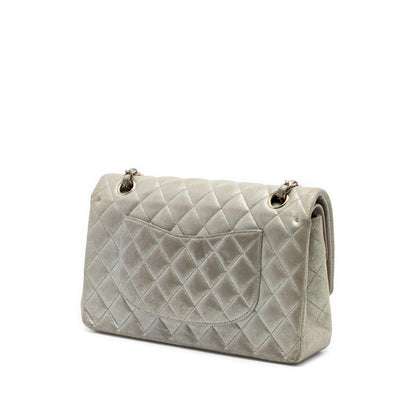 Chanel Medium Classic Iridescent Lambskin Double Flap