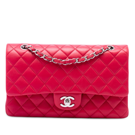 Chanel Medium Classic Iridescent Lambskin Double Flap