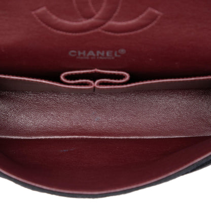 Chanel Medium Classic Jersey Bijoux Chain Double Flap