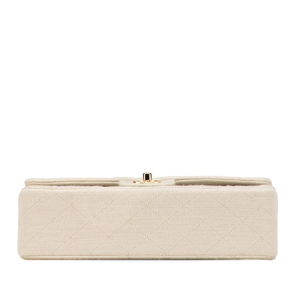 Chanel Medium Classic Jersey Double Flap