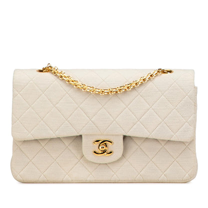 Chanel Medium Classic Jersey Double Flap