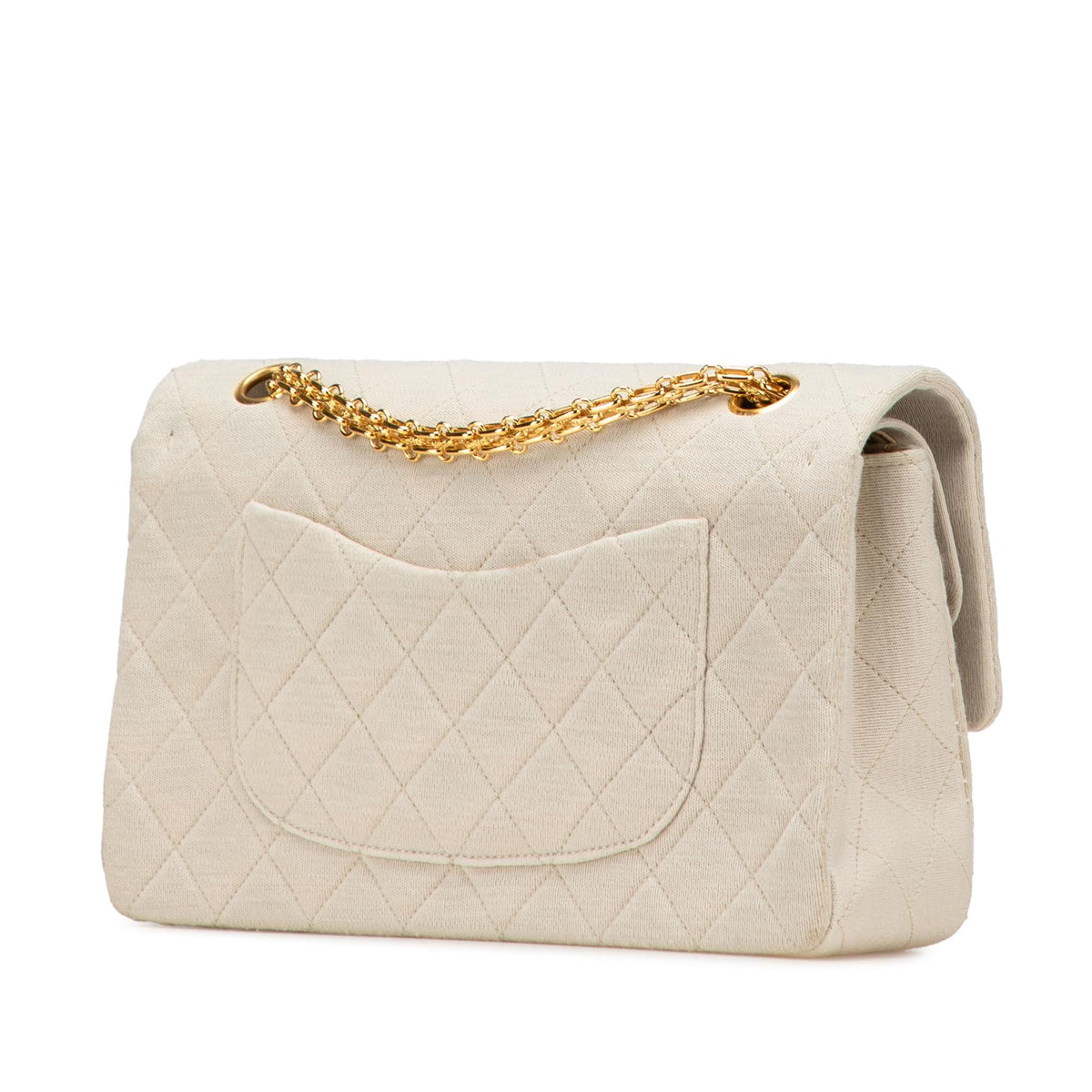 Chanel Medium Classic Jersey Double Flap