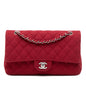 Chanel Medium Classic Jersey Double Flap