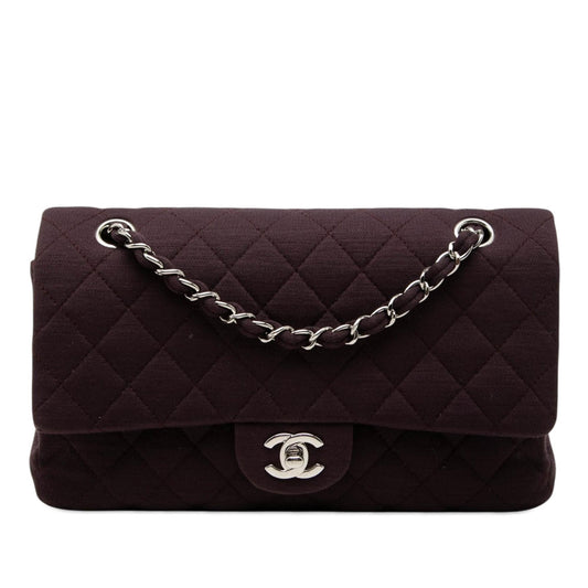 Chanel Medium Classic Jersey Double Flap