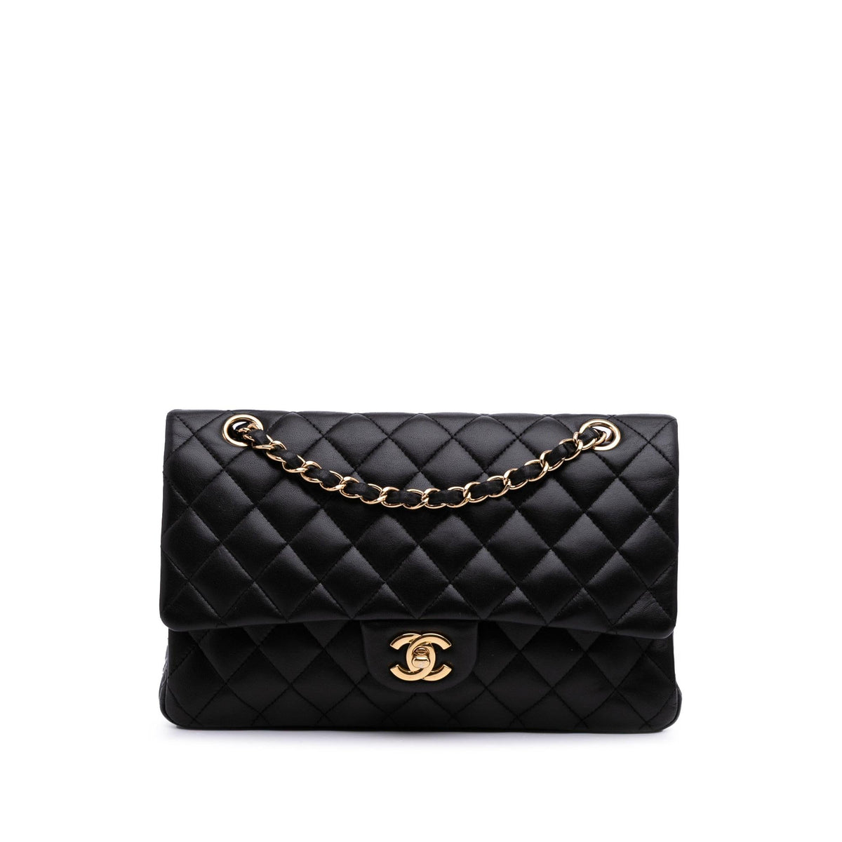 Chanel Medium Classic Lambskin Double Flap
