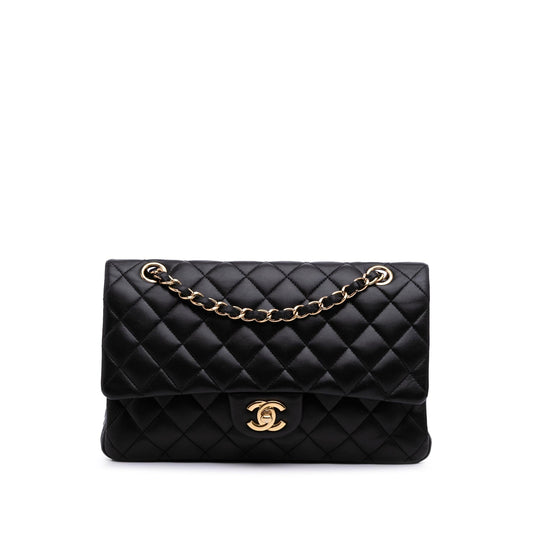 Chanel Medium Classic Lambskin Double Flap