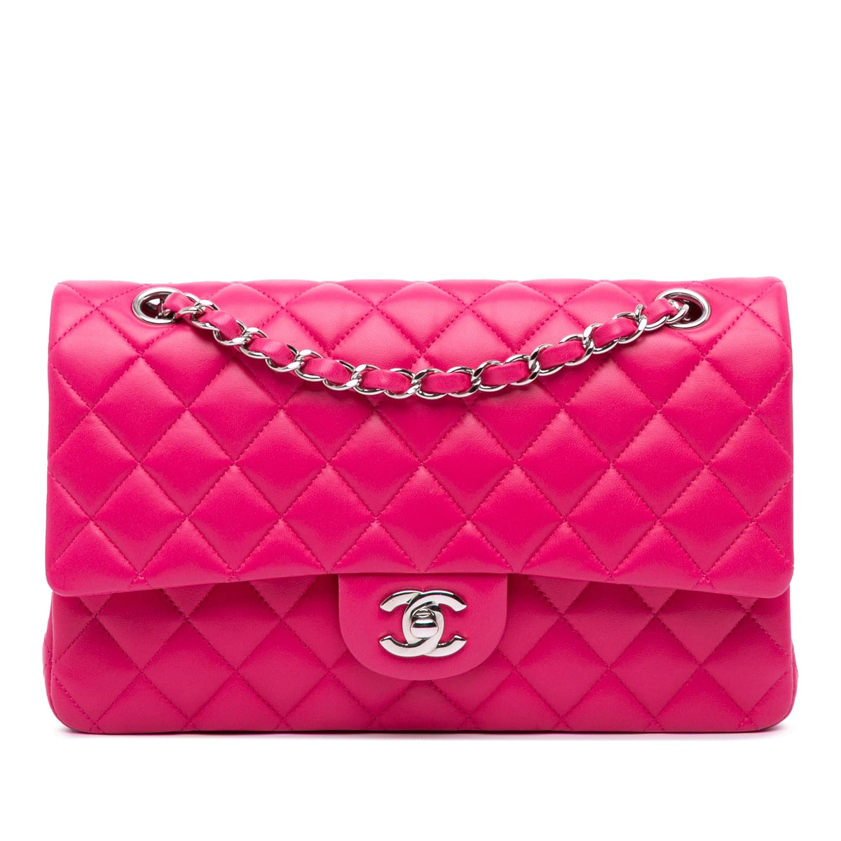 Chanel Medium Classic Lambskin Double Flap