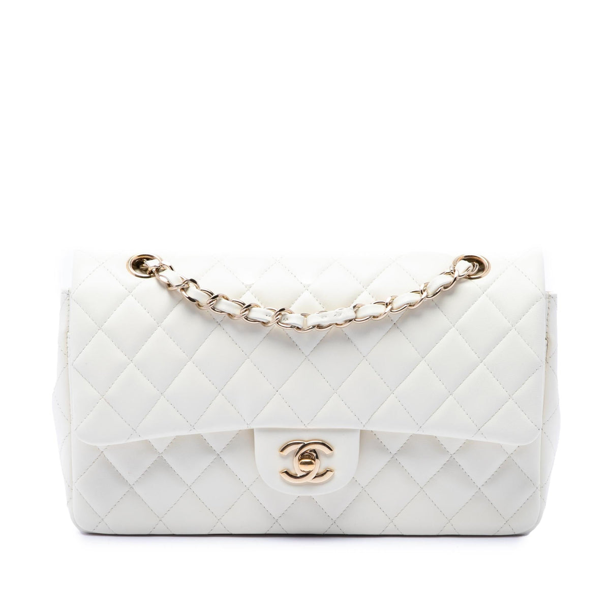 Chanel Medium Classic Lambskin Double Flap