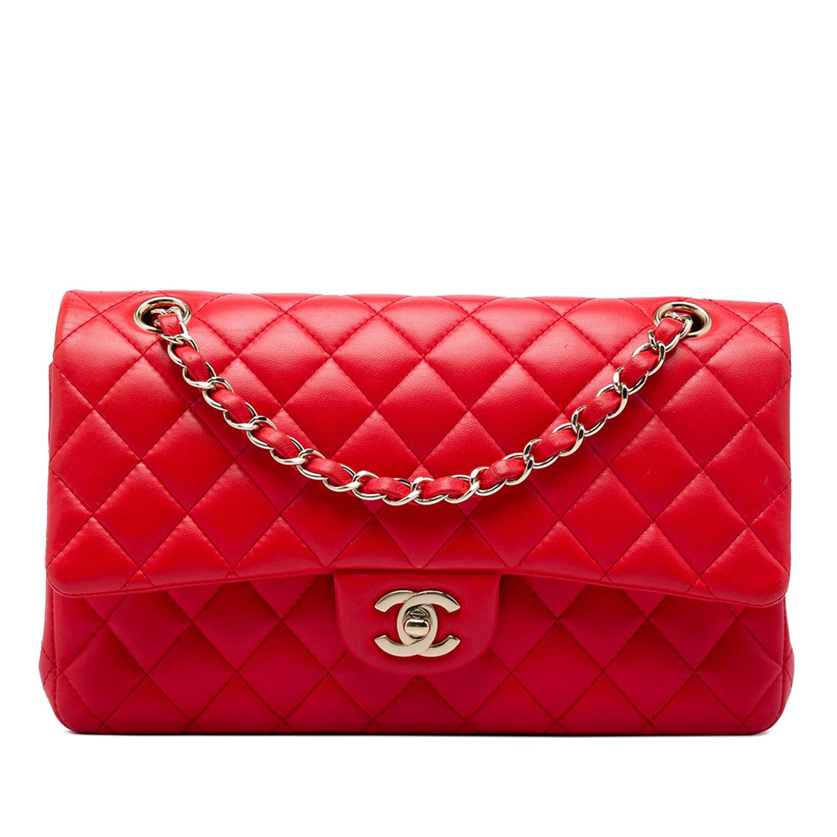 Chanel Medium Classic Lambskin Double Flap