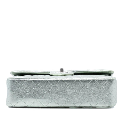 Chanel Medium Classic Metallic Lambskin Double Flap