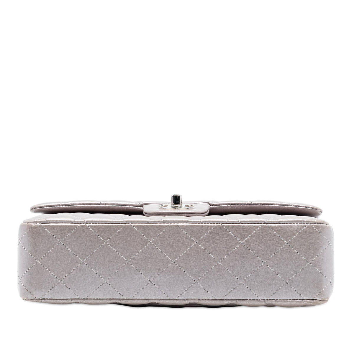 Chanel Medium Classic Metallic Lambskin Double Flap