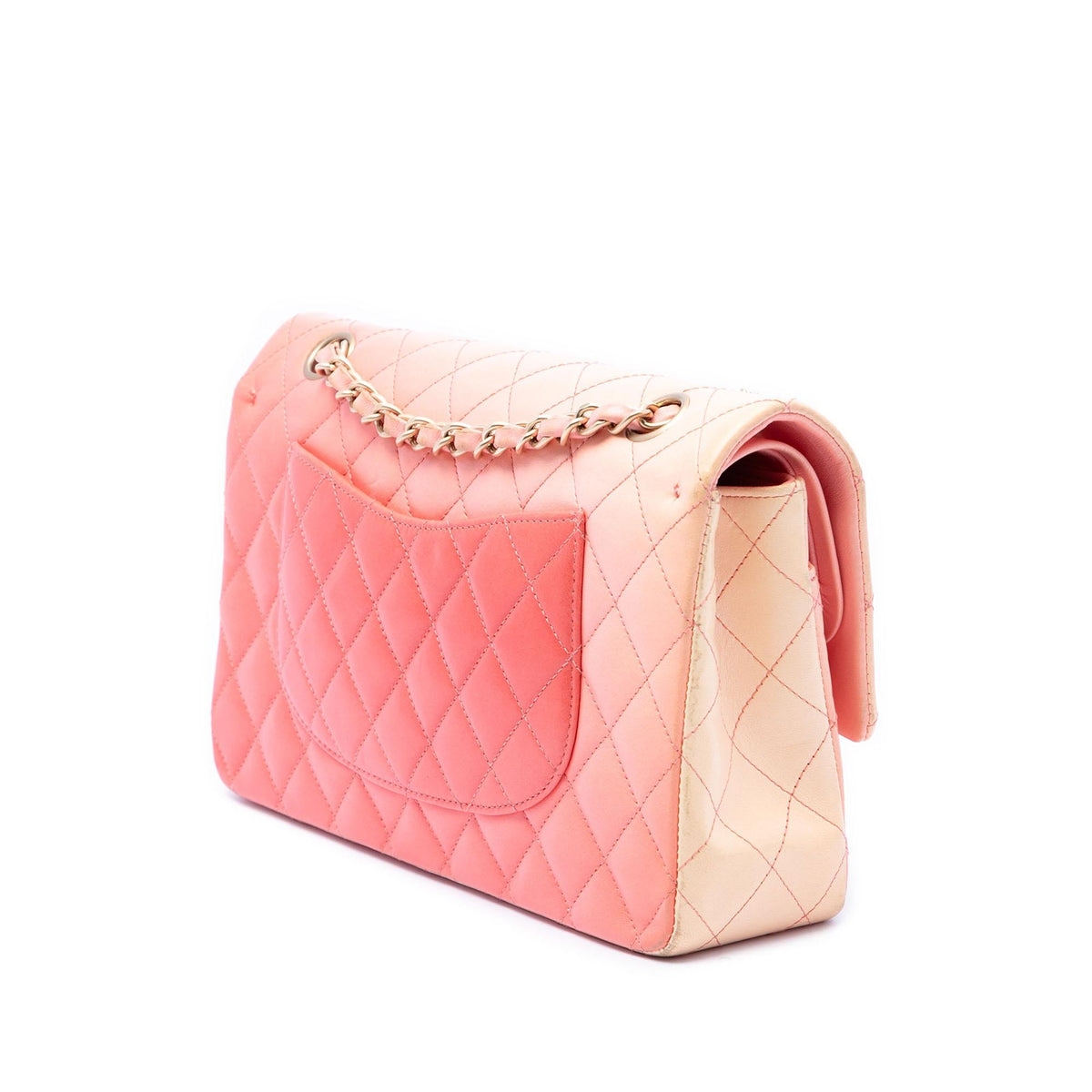 Chanel Medium Classic Ombre Lambskin Double Flap