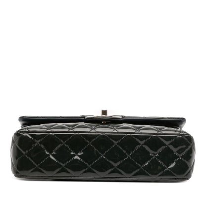 Chanel Medium Classic Patent Double Fla