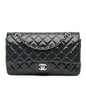 Chanel Medium Classic Patent Double Flap