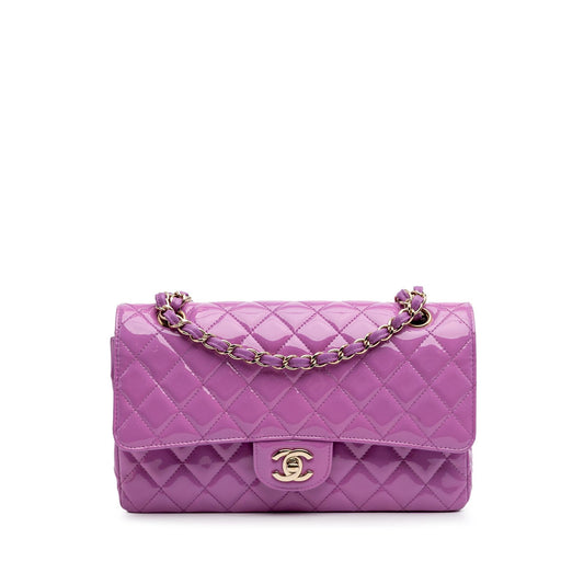 Chanel Medium Classic Patent Double Flap