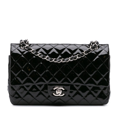 Chanel Medium Classic Patent Double Flap