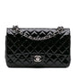 Chanel Medium Classic Patent Double Flap
