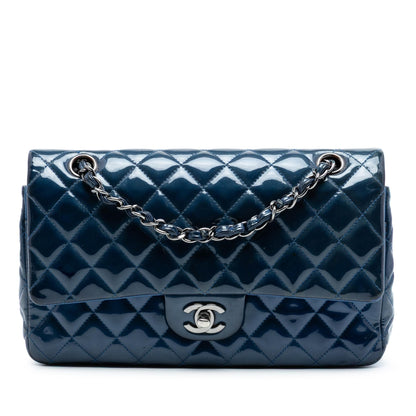 Chanel Medium Classic Patent Double Flap
