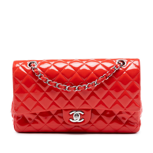 Chanel Medium Classic Patent Double Flap