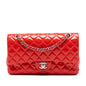 Chanel Medium Classic Patent Double Flap