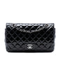 Chanel Medium Classic Patent Double Flap
