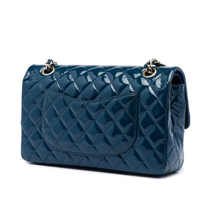 Chanel Medium Classic Patent Double Flap