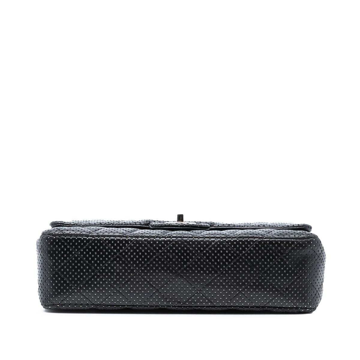 Chanel Medium Classic Perforated Lambskin Double Flap