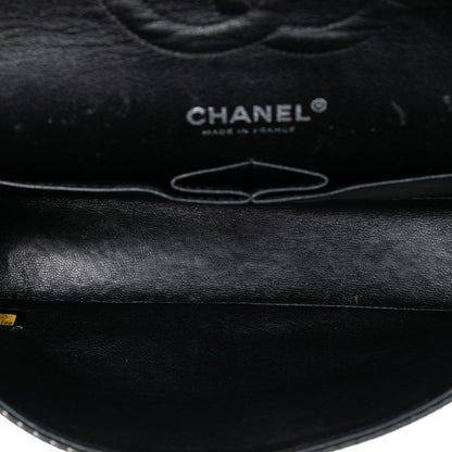 Chanel Medium Classic Perforated Lambskin Double Flap