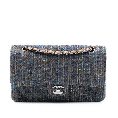 Chanel Medium Classic Tweed Double Flap