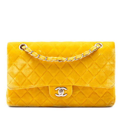 Chanel Medium Classic Velvet Double Flap