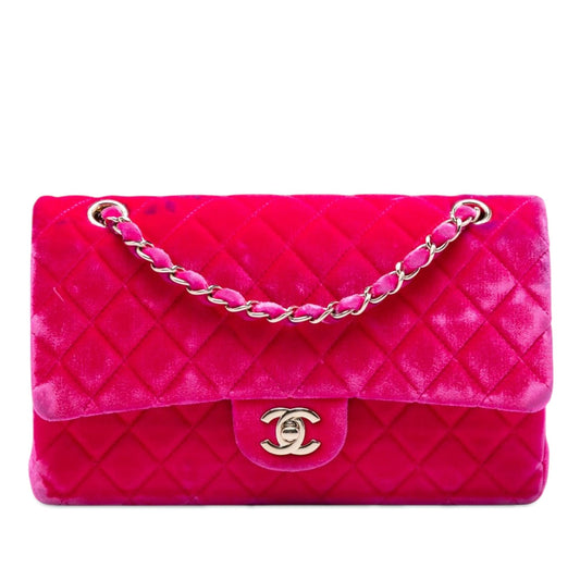 Chanel Medium Classic Velvet Double Flap