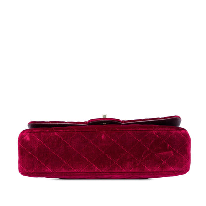 Chanel Medium Classic Velvet Double Flap