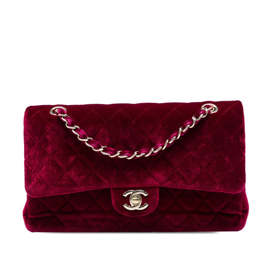 Chanel Medium Classic Velvet Double Flap