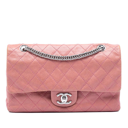 Chanel Medium Classic Washed Lambskin Bijoux Chain Double Flap