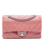 Chanel Medium Classic Washed Lambskin Bijoux Chain Double Flap