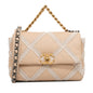 Chanel Medium Crochet Calfskin 19 Flap