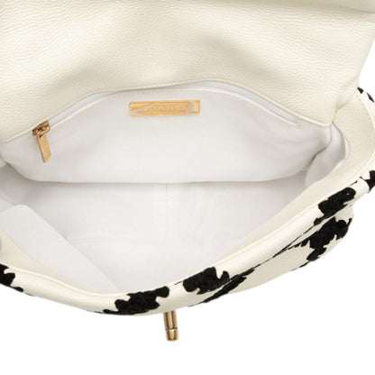 Chanel Medium Crochet Calfskin 19 Flap