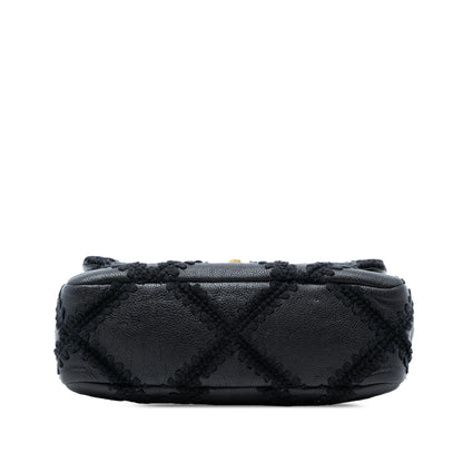 Chanel Medium Crochet Calfskin 19 Flap