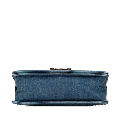 Chanel Medium Denim and Tweed Boy Bag