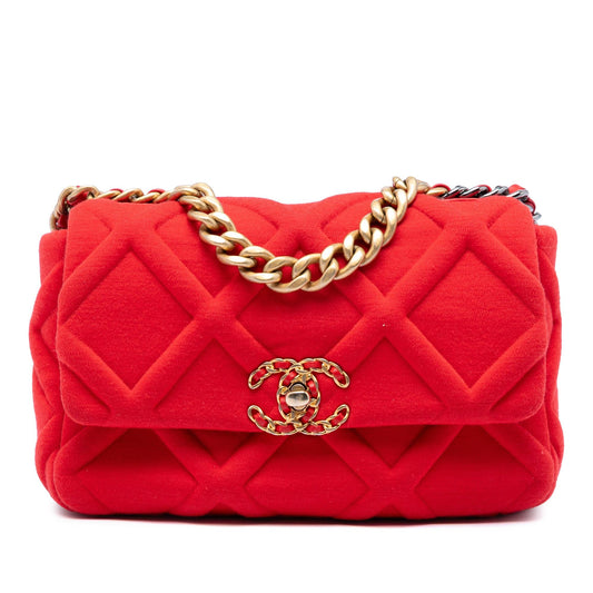 Chanel Medium Jersey 19 Flap