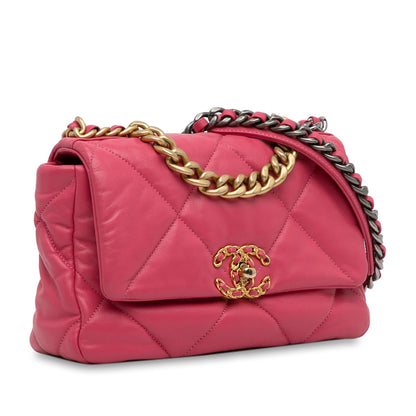 Chanel Medium Lambskin 19 Flap